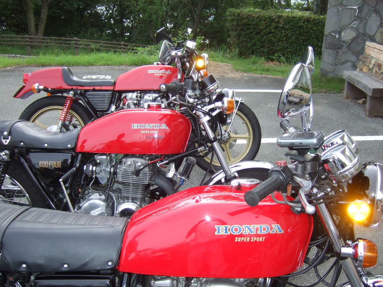 cb400f タンク レッド 美品 新品1975-77年 CB400F 純正タイプタンク 赤塗装済み リプロ品 398 408