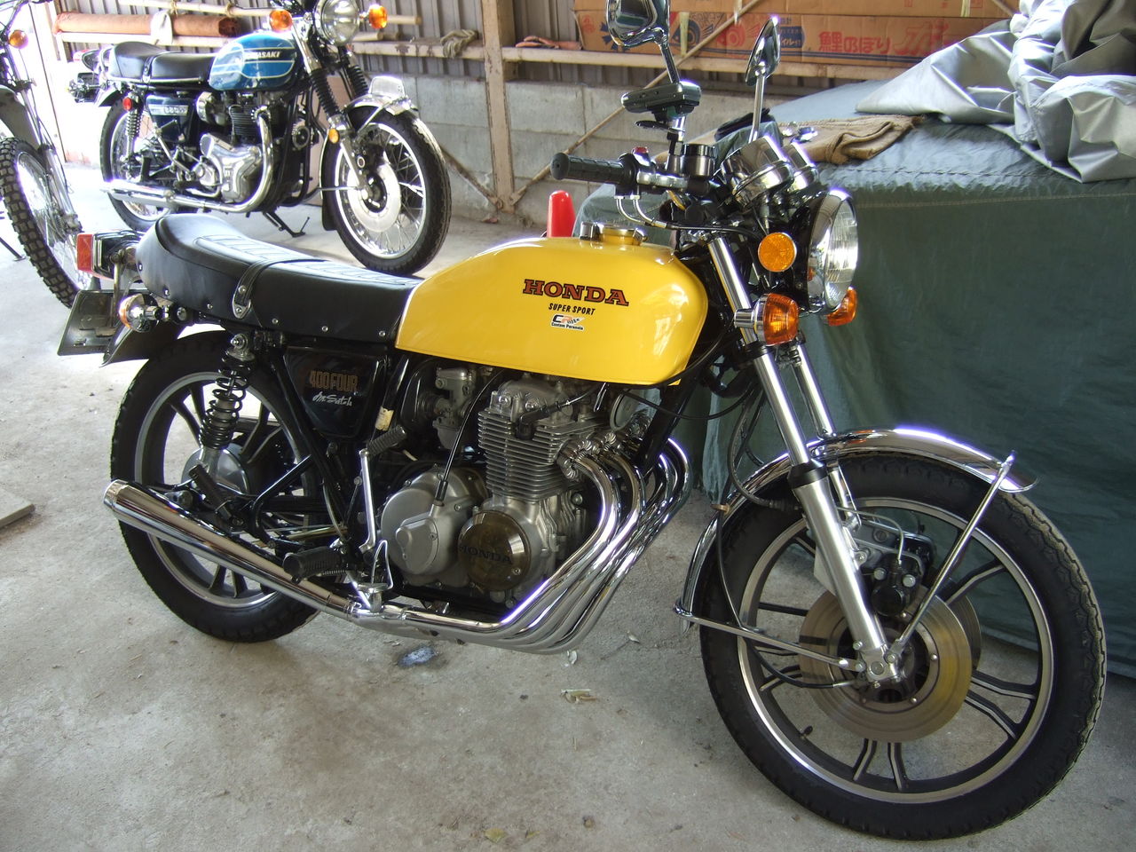 2015 CB400Fタンクローテーション> : W3生活はじめ 2015 CB400Fタンクローテーション> : W3生活はじめ