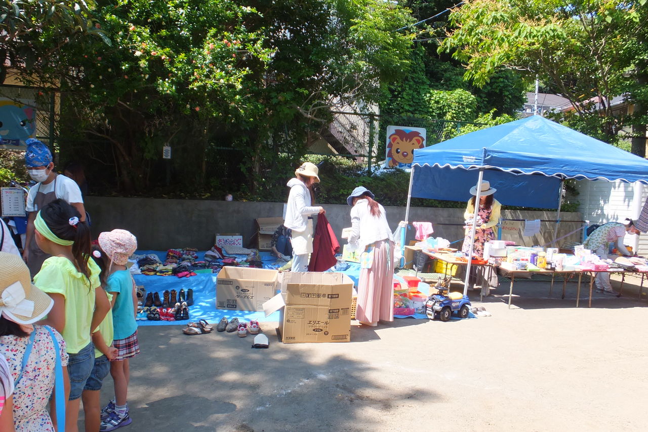 バザー 三恵幼稚園ブログ Little Sunshine