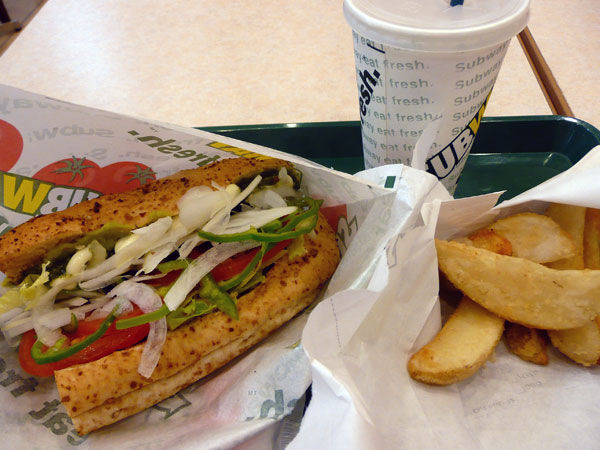 特サブセットは野菜多めで サブウェイ 佐野新都市店 Soba De Sova