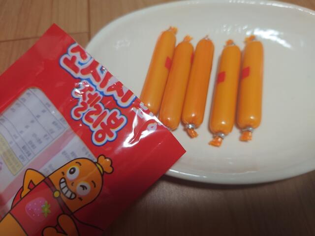 🇰🇷魚肉ソーセージちゃうんか〜い？？🇰🇷 〜소시지 모양 젤리