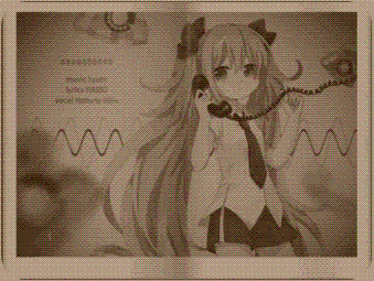 anigif miku book s