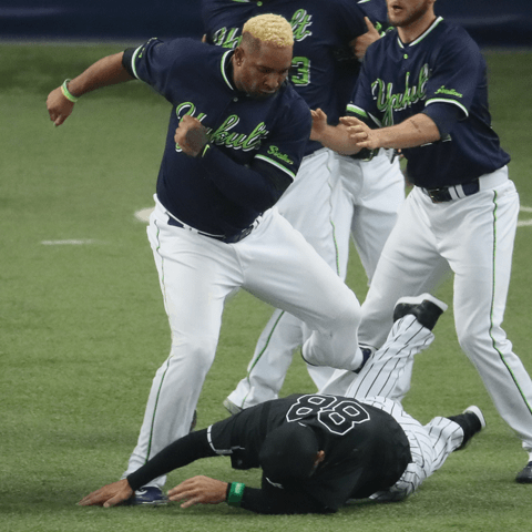 むかちんと野球 珍プレー発生 奇妙なプレーで大爆笑 プロの魅力 むかちんのスポーツフェスティバル