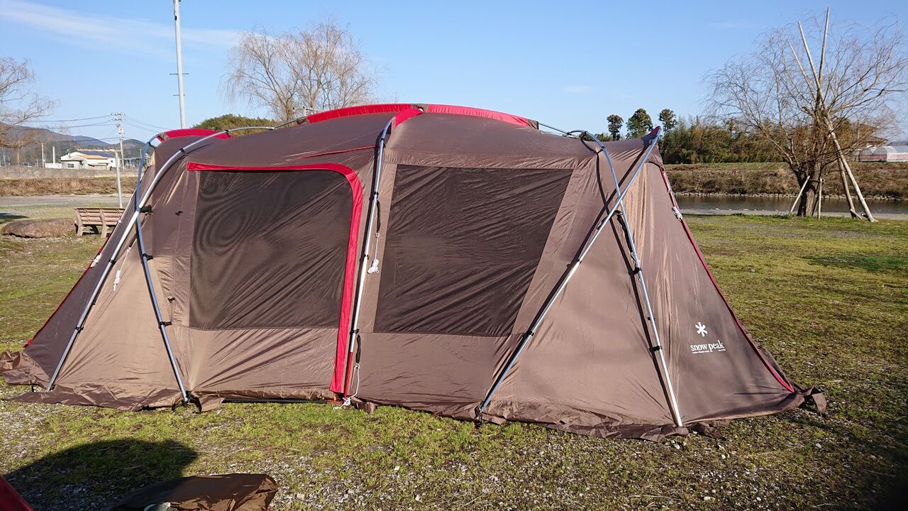 ランドロックの張り姿 Camp Swamp ランドロックの張り姿 Camp Swamp