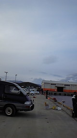 2009/11/17 白老漁港岸壁 チカ釣り風景