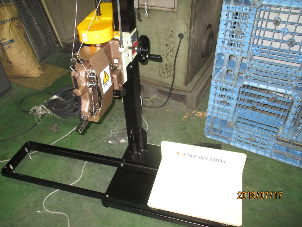 ニューロング製F－5型（頭部：DS－5Ⅱ） 袋口縫いミシンを愛知県