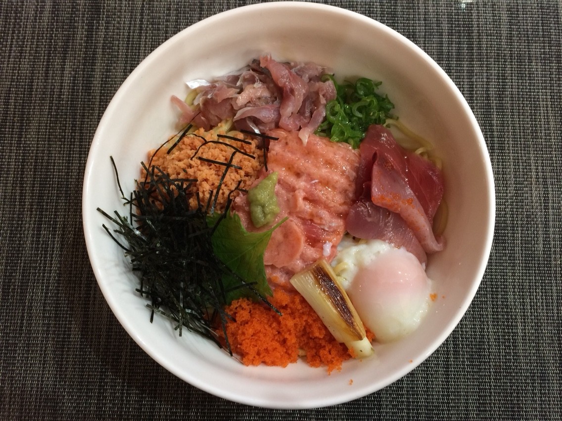 海鮮まぜそば 自作 麺太郎の秋田ラーメンブログ 海鮮まぜそば 自作 麺太郎の秋田ラーメンブログ