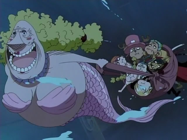 アニメ ワンピース 第306話 幻の人魚現る 薄れゆく記憶のなかで ひとつなぎの大秘宝を求めて
