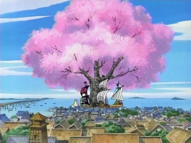 アニメ ワンピースとタッキー 翼がコラボ 第303話 犯人はルフィ親分 消えた大桜を追え ひとつなぎの大秘宝を求めて