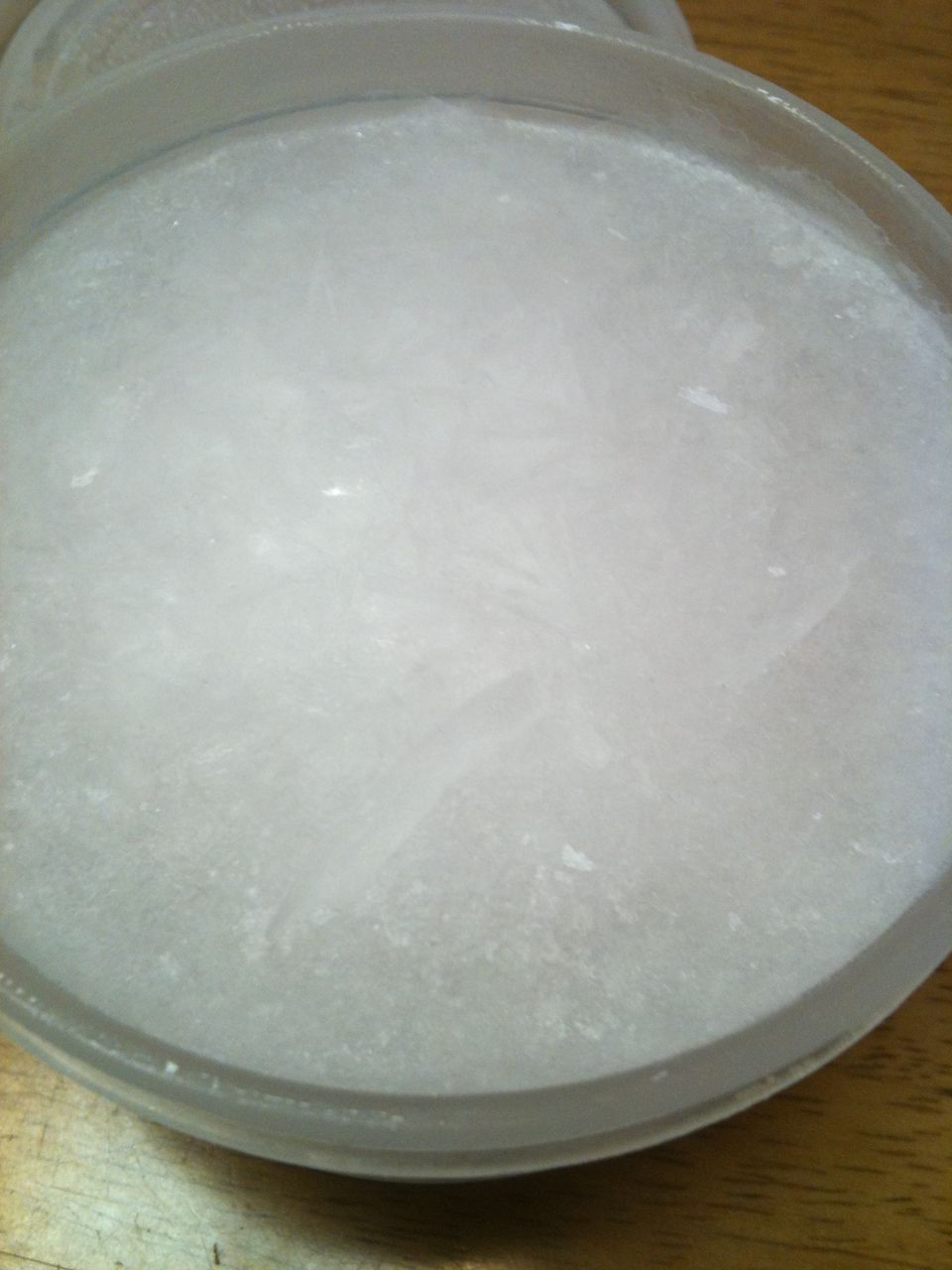 炭酸水でかき氷を作ってみる タナボタは寝て待て 炭酸水でかき氷を作ってみる タナボタは寝て待て