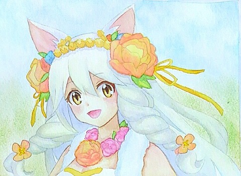 pixiv_アルティミシア水彩画