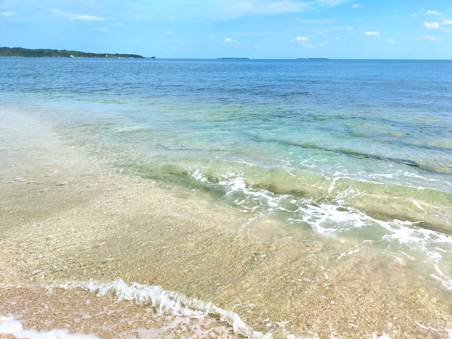 ホワイトビーチでハプニング 株式会社大貴 だいきのいえづくり