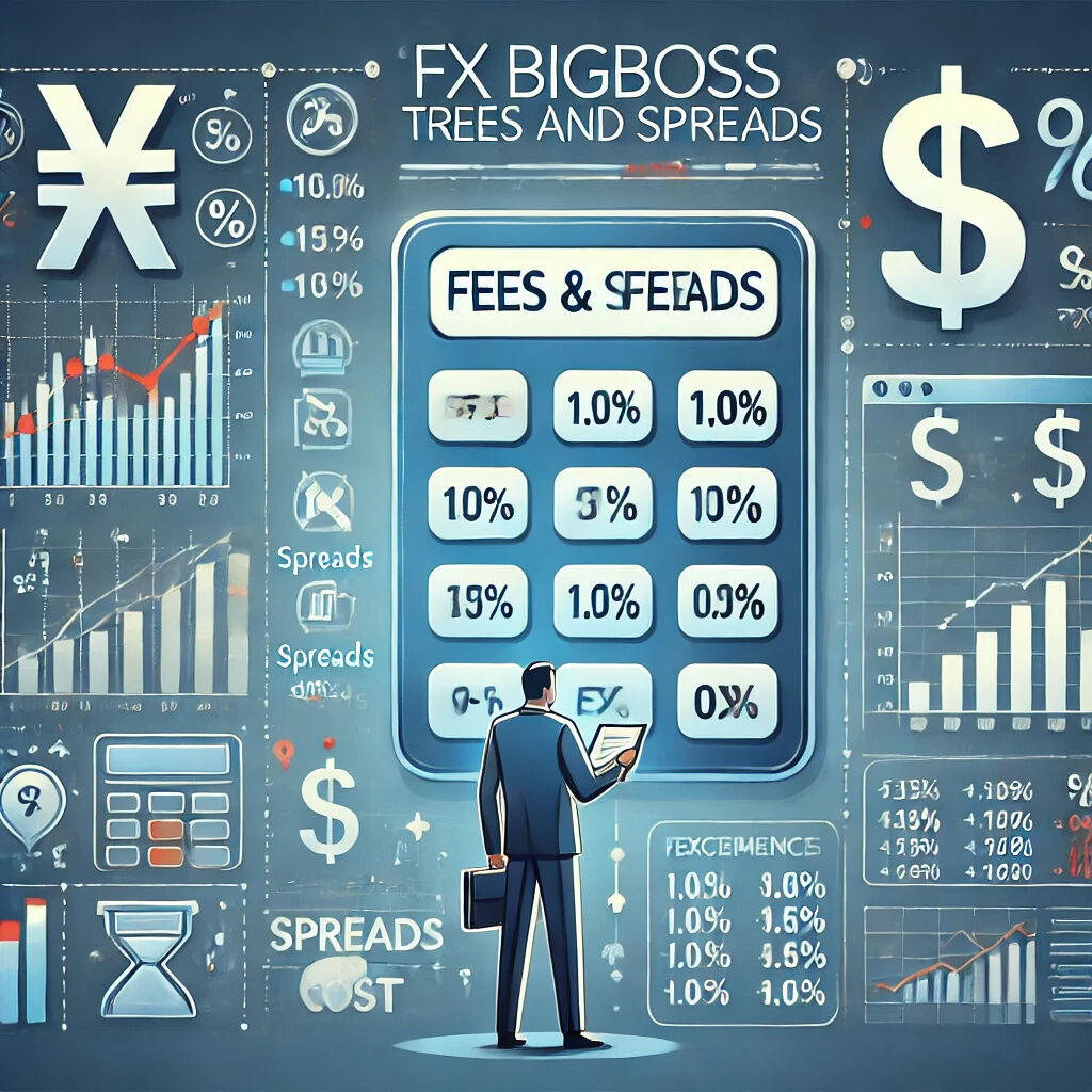 BigBossの取引手数料とスプレッドを徹底解説!各口座タイプの特徴とコスト比較