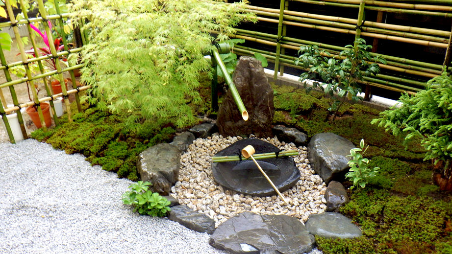 施工事例 マンションで苔庭 庭園日誌