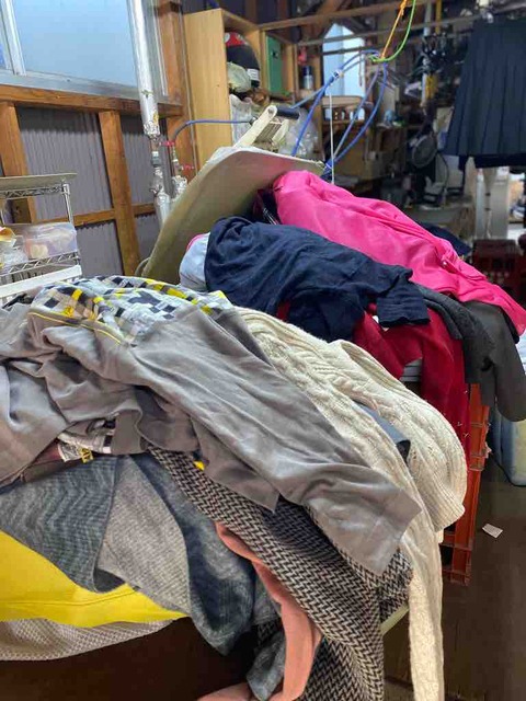 セーターの縮防止!プロの手でいい仕上がり♬