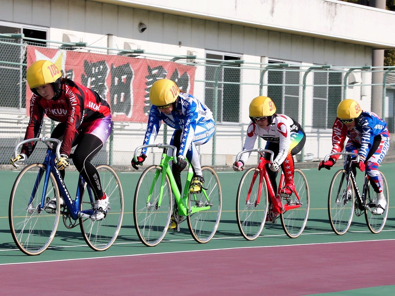 三世代 自転車の練習