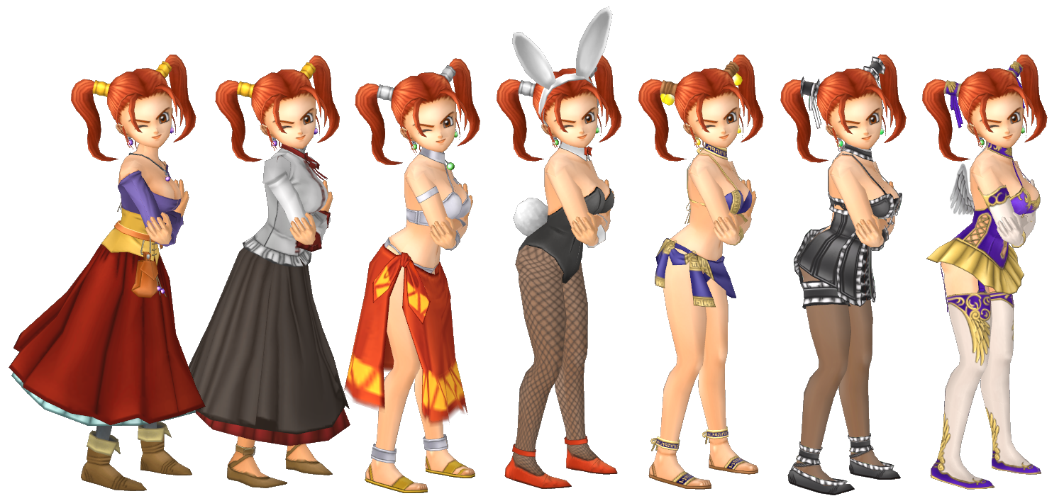 超絶悲報 3ds版 ドラゴンクエスト8 でゼシカちゃんの衣装の露出が減ってるお ニャルヲタカンサス ニャル夫 アキバゲームズ