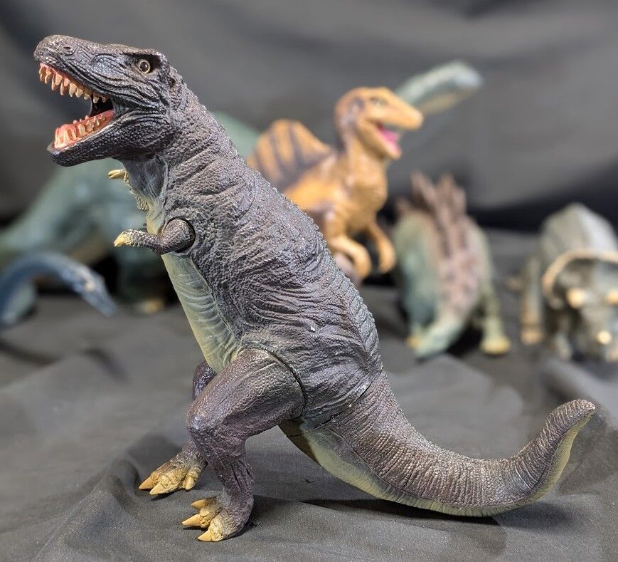 昭和レトロ恐竜（ツクダホビー）ソフビフィギュア6体セット