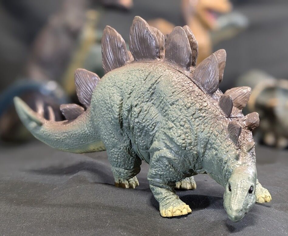 昭和レトロ恐竜（ツクダホビー）ソフビフィギュア6体セット : 恐竜