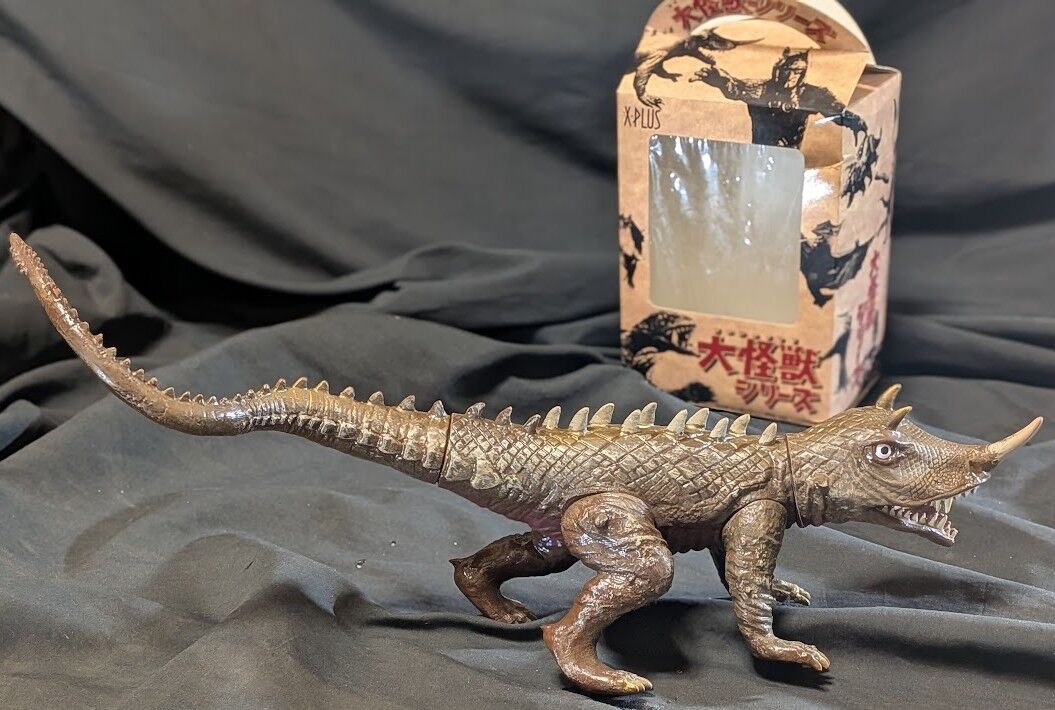 バルゴン 昭和ガメラ対戦怪獣（エクスプラス）ソフビフィギュア 箱付
