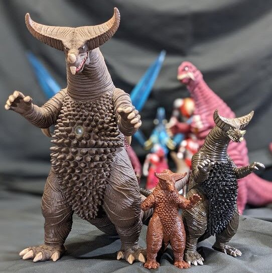 ウルトラマンパワード＆登場怪獣・宇宙人（バンダイ）ソフビフィギュア