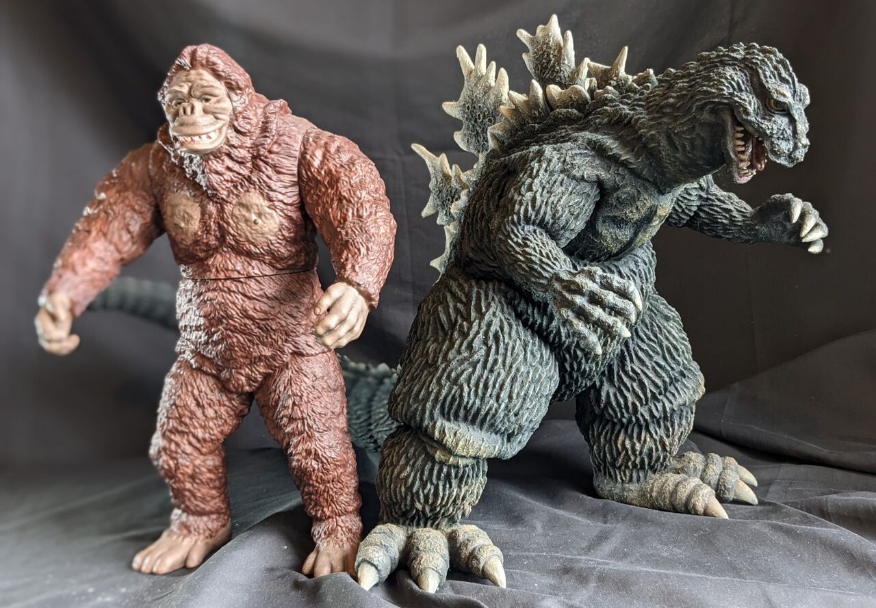 キングコング対ゴジラビリケン商会・イノウエアーツ塗装・改造・完成品
