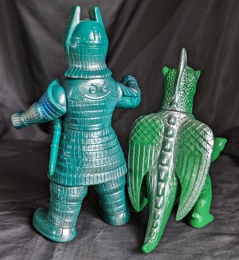 ガッパ＆大魔神（日東復刻・マルサン）日活・大映怪獣ソフビフィギュア