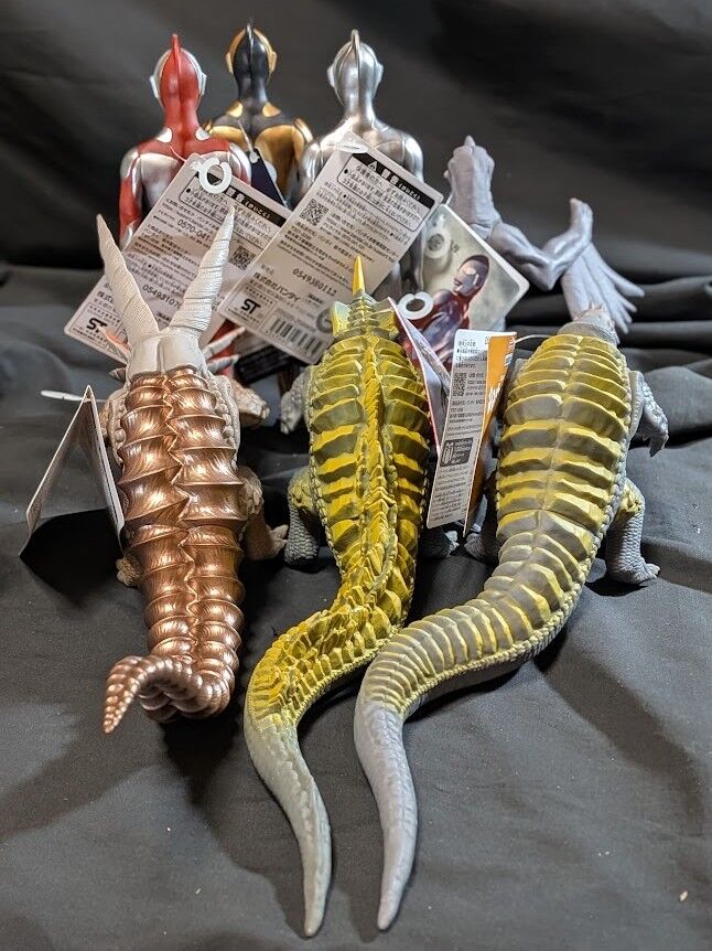 シン・ウルトラマン＆登場怪獣・宇宙人（バンダイ）タグ付ソフビ7体