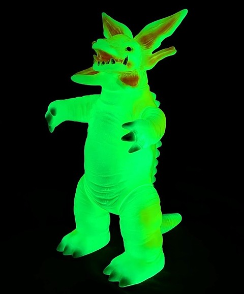 ガボラ 蓄光版「ウルトラマン」登場怪獣（ブルマァク復刻）ソフビフィギュア ガボラ 蓄光版「ウルトラマン」登場怪獣（ブルマァク復刻）ソフビ
