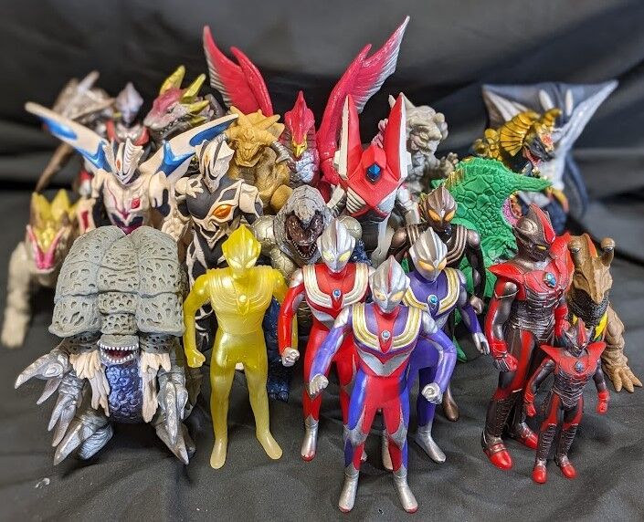 ウルトラマンティガ＆登場怪獣・宇宙人（バンダイ）ソフビフィギュア22