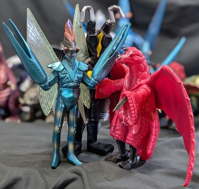 ウルトラマンパワード＆登場怪獣・宇宙人（バンダイ）ソフビ