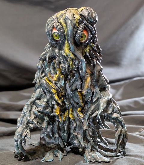 ヘドラ「ゴジラ対ヘドラ」登場怪獣（アトリエG1）軟質ソフビ