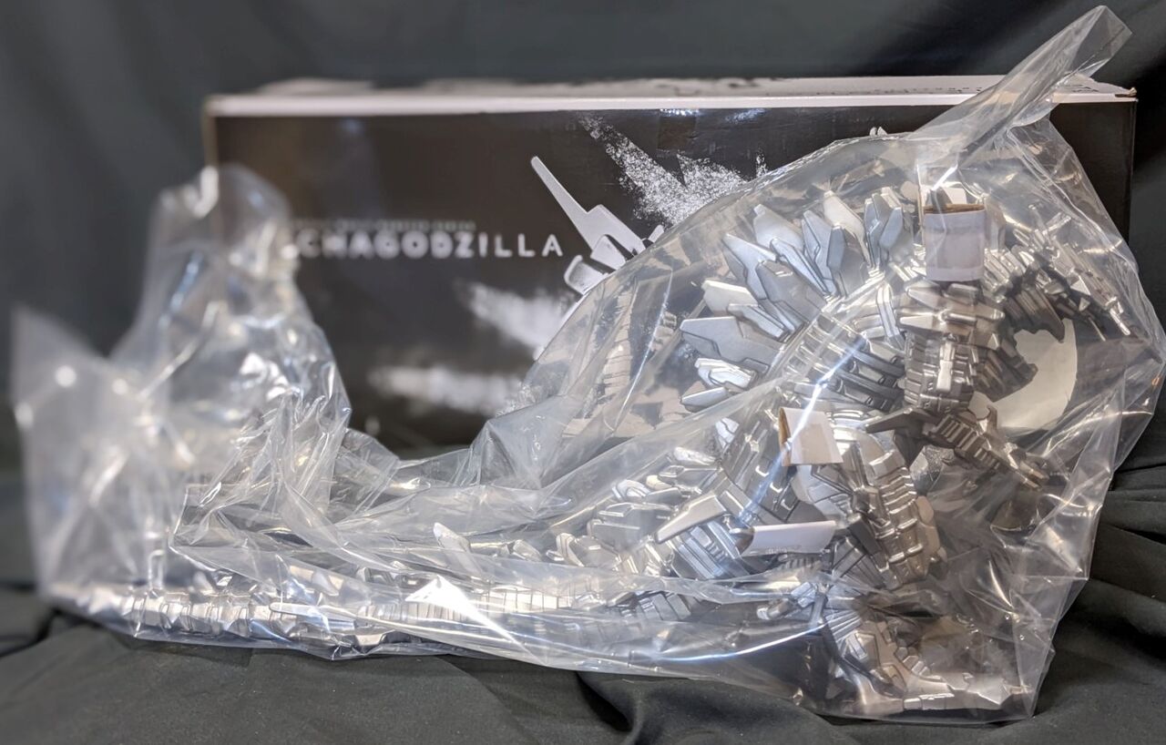 マスターディテールメカゴジラ箱付新品＆ゴジラアース他（バンダイ 