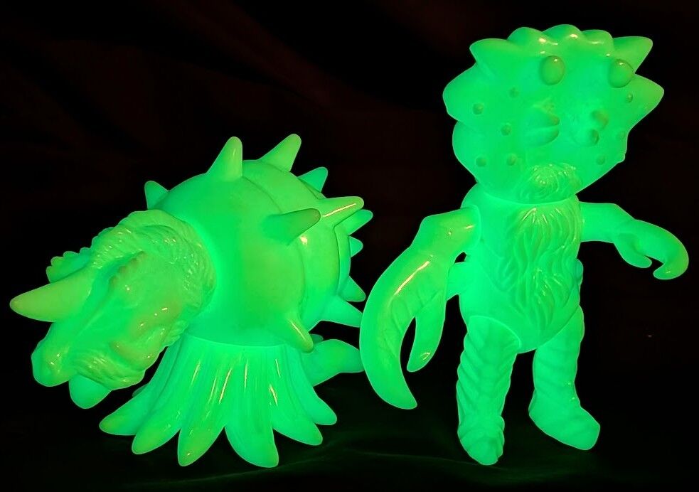 ザバミ＆ガガラ「仮面の忍者赤影」登場怪忍獣（マーミット）ビニパラ 蓄光版 ソフビ ザバミ＆ガガラ「仮面の忍者赤影」登場怪忍獣（マーミット）ビニパラ