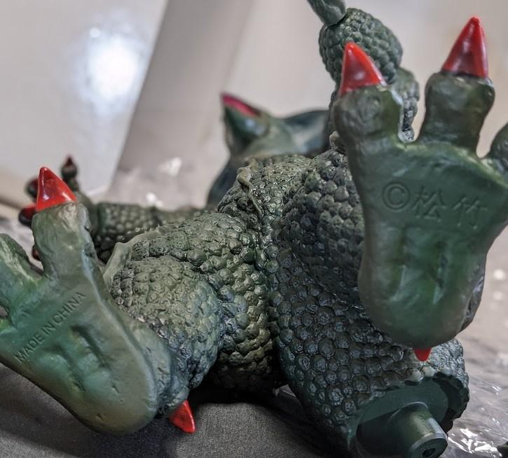 宇宙大怪獣ギララ（エクスプラス）箱付ソフビフィギュア : 恐竜怪獣大 