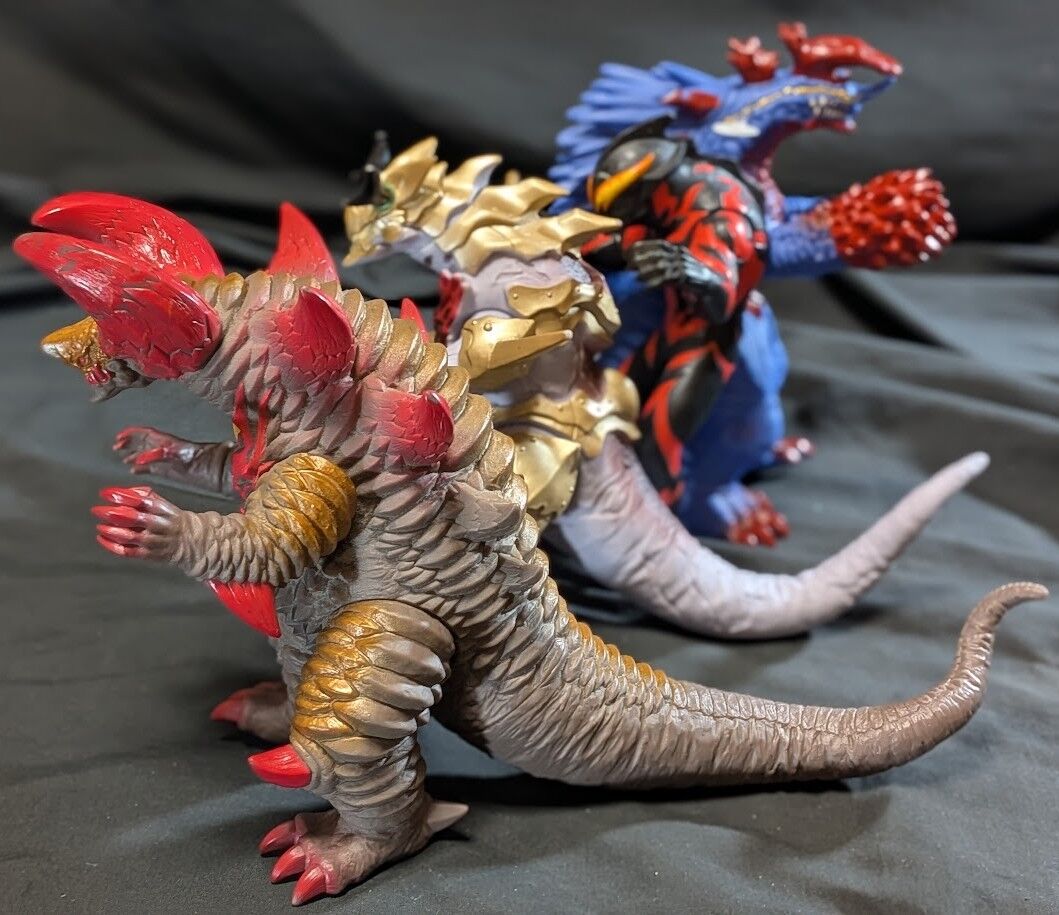 ベリアル＆スカルゴモラ・サンダーキラー他（バンダイ）ソフビ