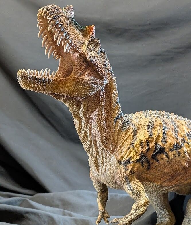 ケラトサウルス（PNSO）ソフビフィギュア : 恐竜怪獣大進撃