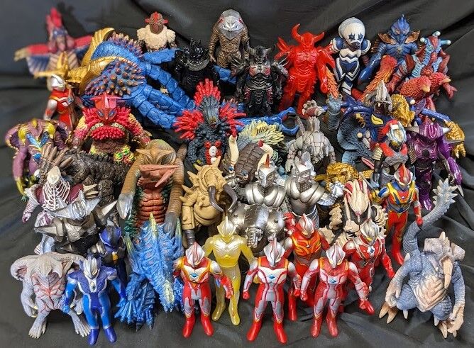 ウルトラマンメビウス＆登場怪獣・宇宙人（バンダイ）ソフビフィギュア