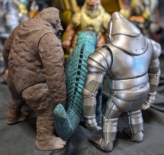 昭和ゴジラ東宝チャンピオンまつり（バンダイ）ソフビコンプリート19体