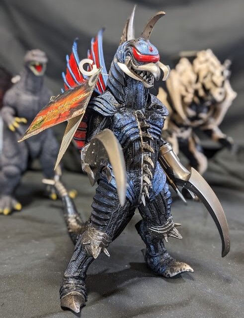 FWゴジラ・ガイガン・モンスターX(バンダイ)タグ付ソフビ FWゴジラ・ガイガン・モンスターX(バンダイ)タグ付ソフビ