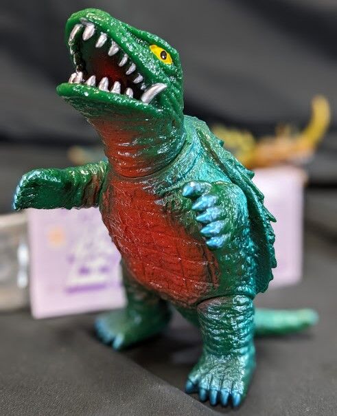 日東 ウルトラ怪獣シリーズ バルゴン ソフビ 公開当時品 開封品