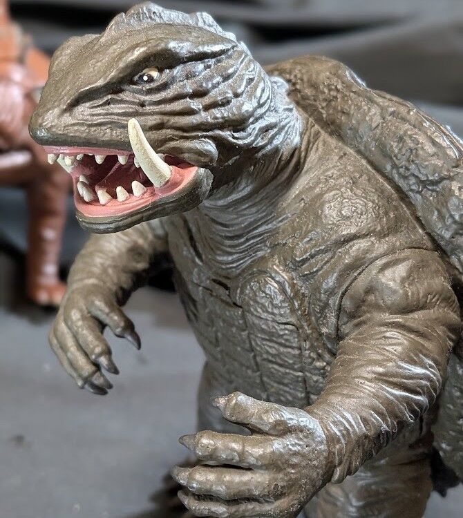 昭和ガメラ＆バルゴン（セガ・エクスプラス）ソフビフィギュア2体