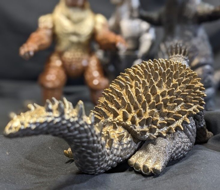 ゴジラ対メカゴジラ」昭和チャンピオンまつり（バンダイ）ソフビ4体