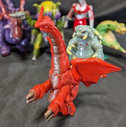 ウルトラマングレート＆登場怪獣（バンダイ）ソフビフィギュア6体