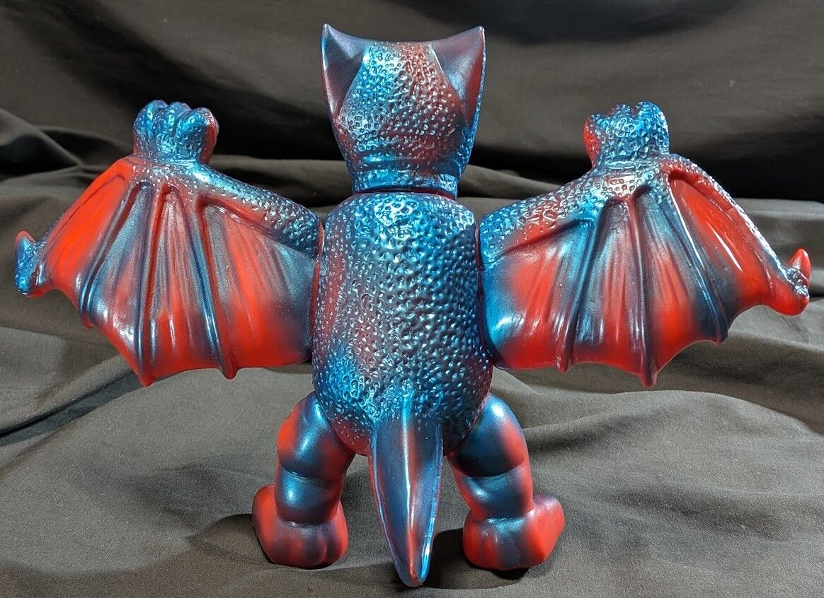 ギャオス（マルサン）電撃怪獣大作戦ソフビフィギュア : 恐竜怪獣大