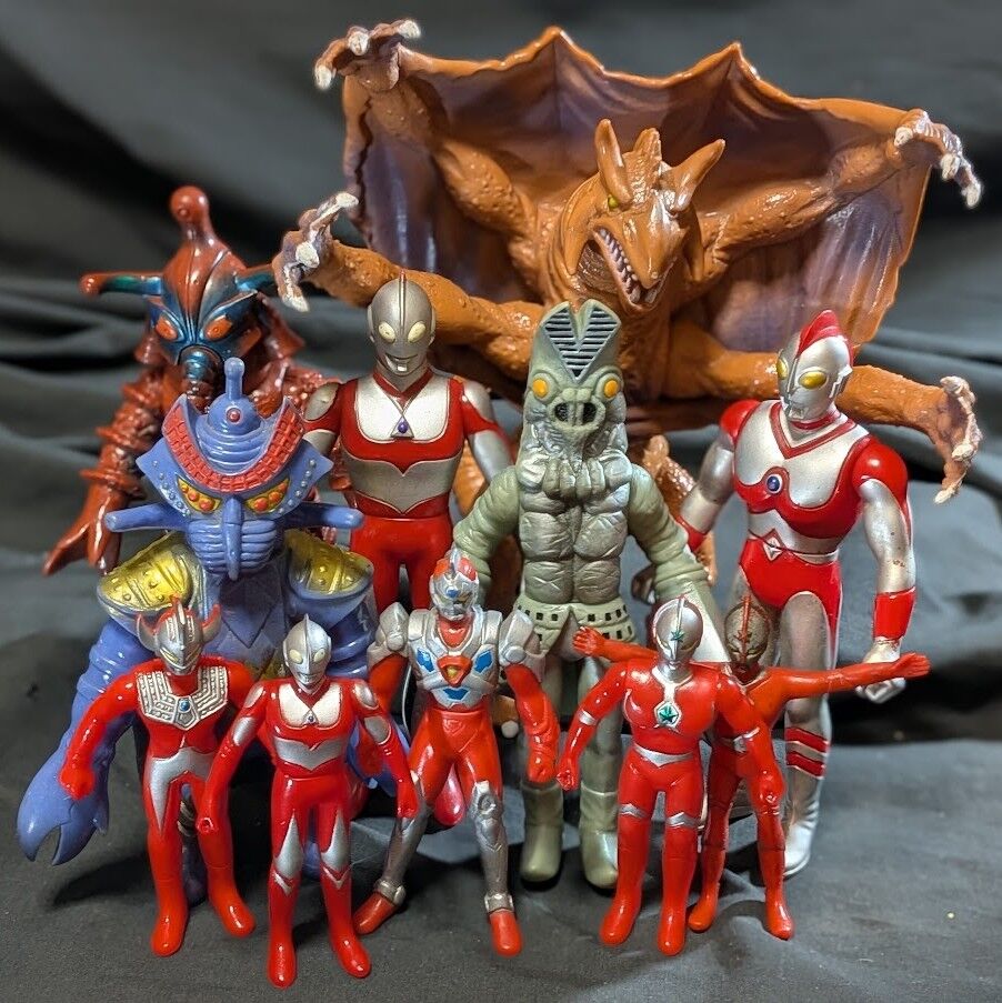 ウルトラマン80＆バルタン星人5代目・グレート＆ゲルガドン他（バンダイ）10体 ウルトラマン80＆バルタン星人5代目・グレート＆ゲルガドン他