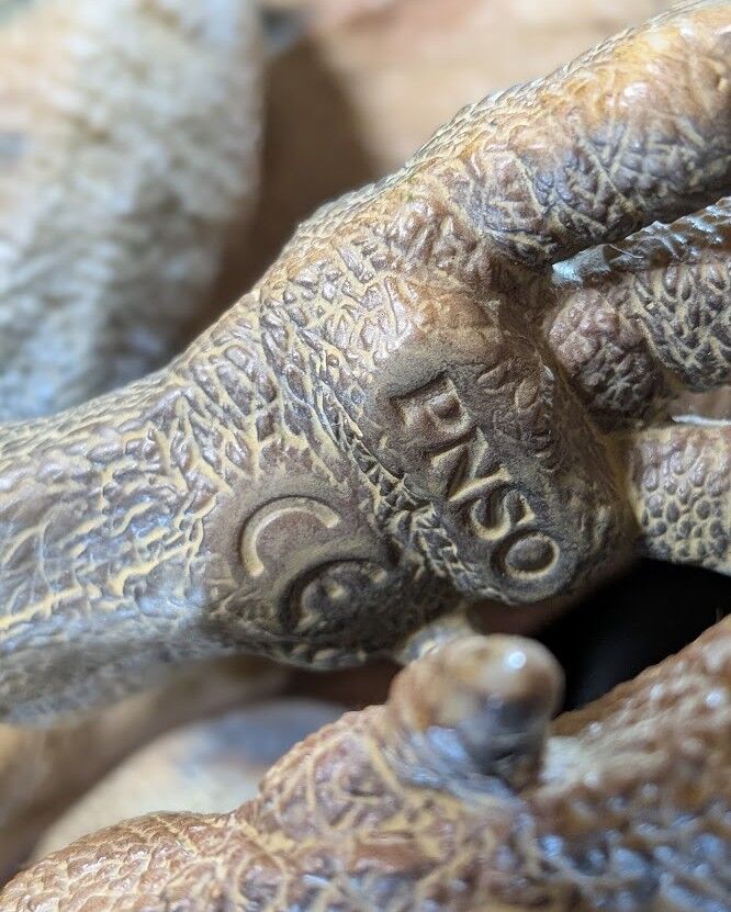 ケラトサウルス（PNSO）ソフビフィギュア : 恐竜怪獣大進撃