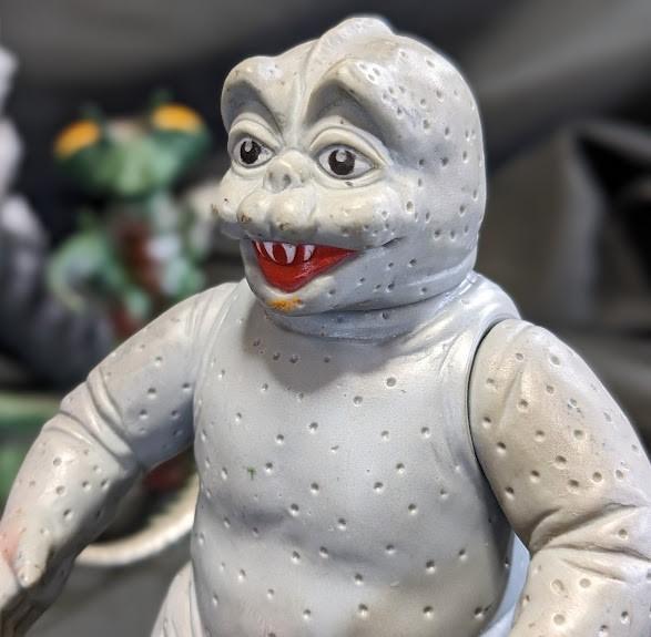 ゴジラ ⑧ 旧型 バンダイ 怪獣 ソフビ人形 アンギラス 1990年 ゴジラ ⑧ 旧型 バンダイ 怪獣 ソフビ人形 アンギラス 1990年