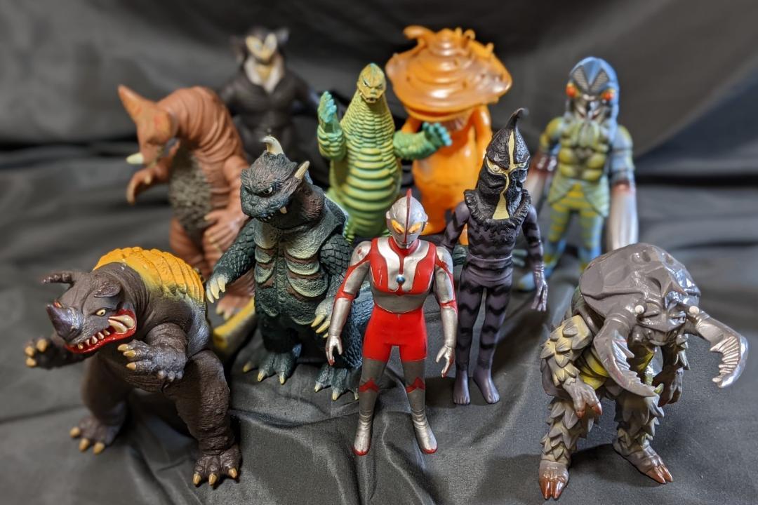 ウルトラＱ・ウルトラマン＆登場怪獣・宇宙人（バンダイ）ソフビ24体セット＋２ ウルトラQ・ウルトラマン＆登場怪獣・宇宙人（バンダイ）ソフビ