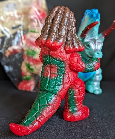 ブルマァク ゴルパゴス 当時物 ソフビ □ ブルマァク 帰ってきたウルトラマン ゴルパゴス ソフビ フィギュア